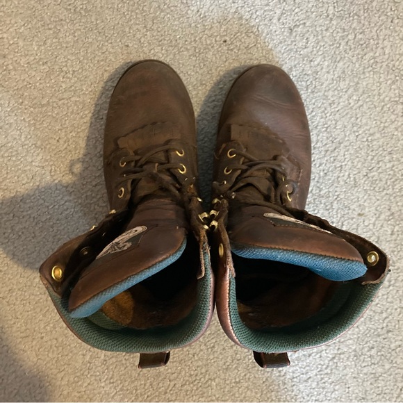 Women’s Georgia Leather Work Boots - Picture 3 of 7